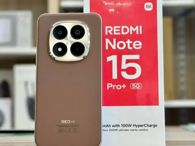 Xiaomi Redmi Note 15pro+ 12/512gb 5G black, Душанбе