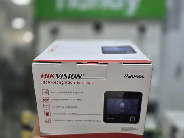 Терминал распознавания лица Face ID Hikvision, Душанбе