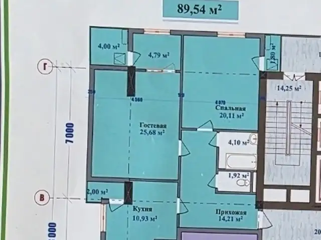 3-комн. квартира, 12 этаж, 89 м², Фирдавси, Душанбе