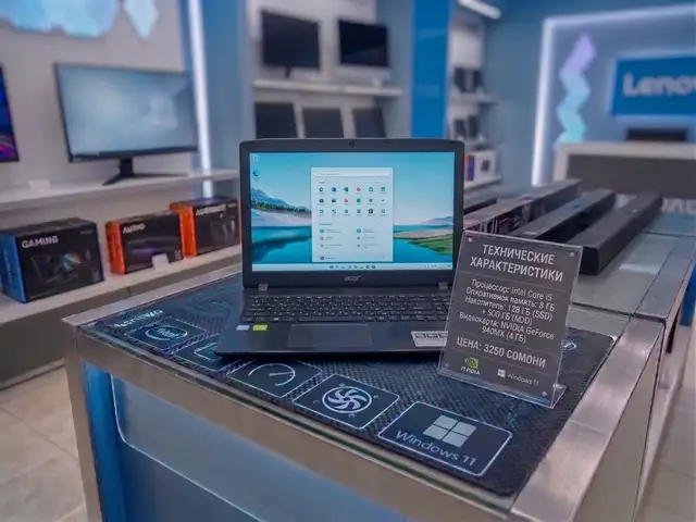 Игровой ноутбук Acer Intel Core i5-7200U/940MX, Душанбе