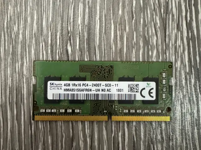 Оперативная память 4Gb DDR4 SK Hynix, Душанбе
