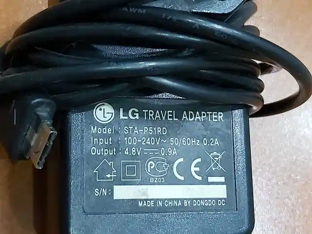 Блок питания LG Travel adapter original, Душанбе