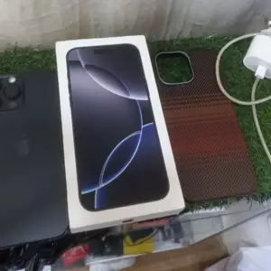 Apple iPhone 16 Pro Max, 256 gb, Black Titanium, Душанбе