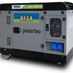 Дизельный генератор AKSA AAP 1200 PB, 10 кВт, 220В + электростарт, Душанбе