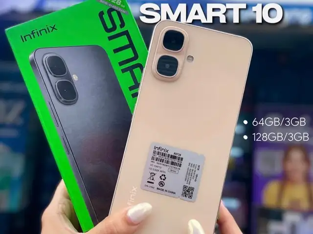 Infinix Smart 10 6/64Gb blue, Душанбе