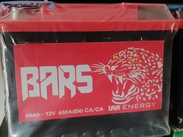Аккумулятор Bars 65 a'h, Душанбе