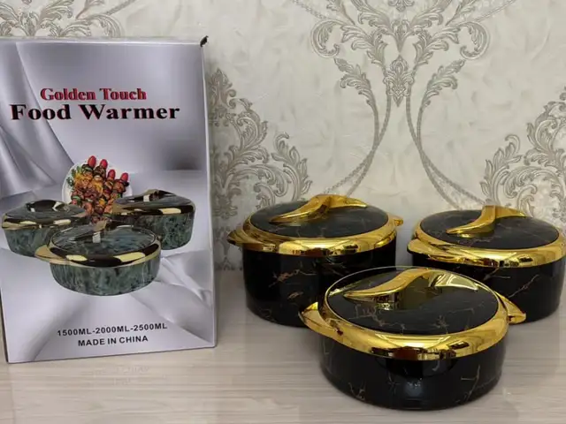 Термокастрюль термосов для еды 3-в-1 Golden Touch Food Warmer, Хуҷанд