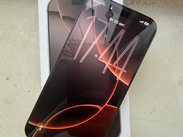 Apple iPhone 16 Pro Max, 256 gb, Desert Titanium, Душанбе