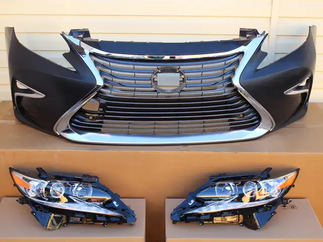 Передний бампер с фарами от Lexus ES 2016, Душанбе