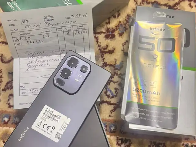 lnfinix Note 50pro, Душанбе