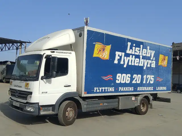 Бортовой грузовик Mercedes-Benz Atego 818, 2006, Душанбе