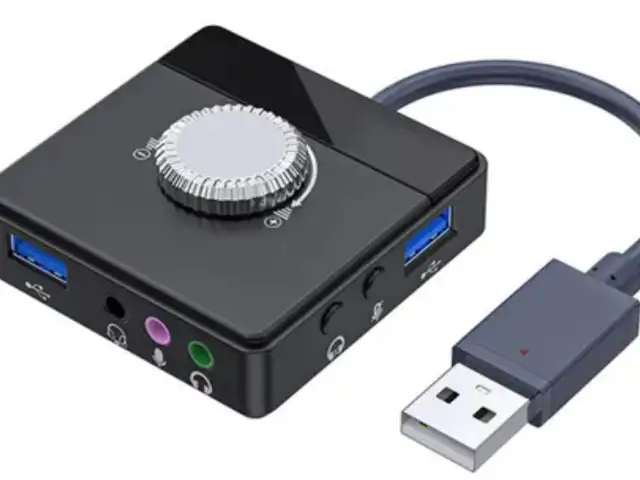 USB внешняя звуковая карта 3,5мм, Душанбе