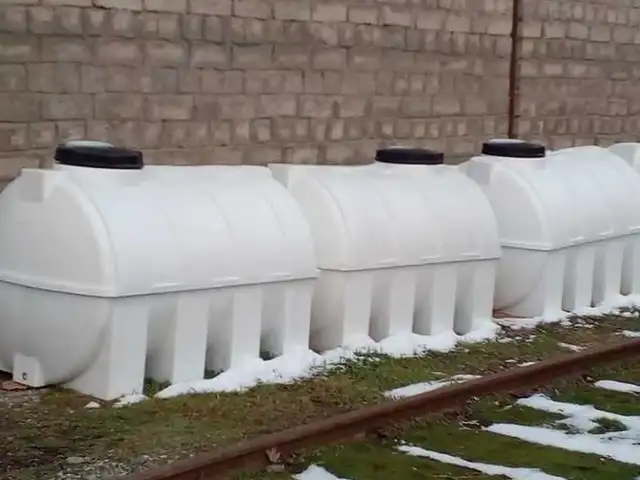 Бочка пластиковая однослойная 1000л, Душанбе