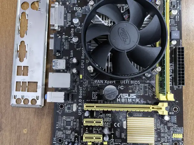 Материнская плата Asus H81M-K/Core i3 4160 3.60GHz/DDR3 4GB, Душанбе