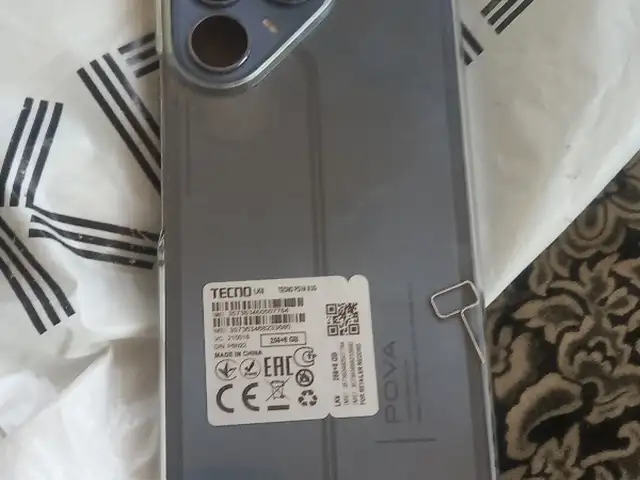 Tecno pova 8 16 256g, Рогун