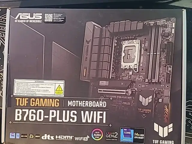 Материнская плата Asus Tuf Gaming B760-Plus WiFi DDR5, Душанбе