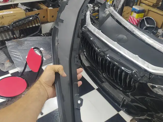 Верхняя часть облицовки на Toyota Camri 6, Душанбе