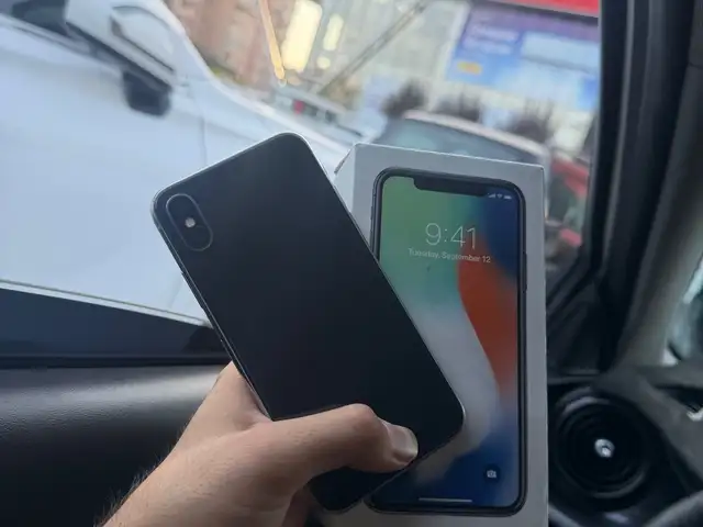 Apple iPhone X, 64 gb, Space Grey, Душанбе
