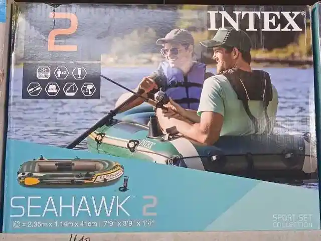 Надувная лодка lntex seahaWk-2, Душанбе