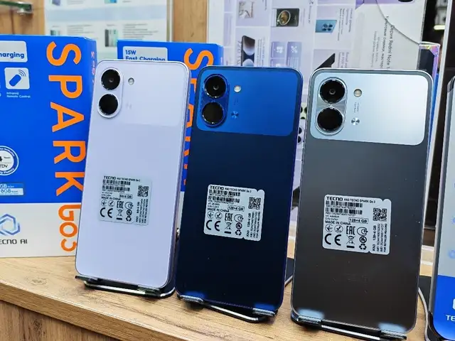 Tecno Spark Go 3 8/64Gb black, Душанбе