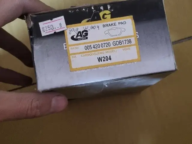 Задние тормозные колодки ag для Mercedes-Benz W204, Душанбе