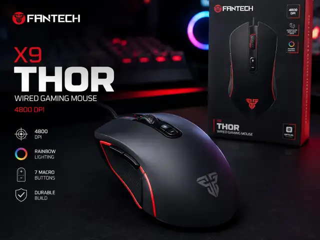 Игровая Мышь Fantech X9 Thor, Душанбе