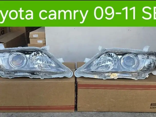 Передние фары на Toyota camry 2, Душанбе