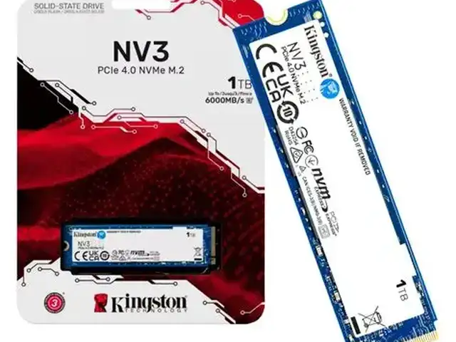 SSD накопитель Kingston NV3 1TB NVMe SSD M.2 2280 PCIe Gen4 SNV3S/1000G Internal SSD, Душанбе