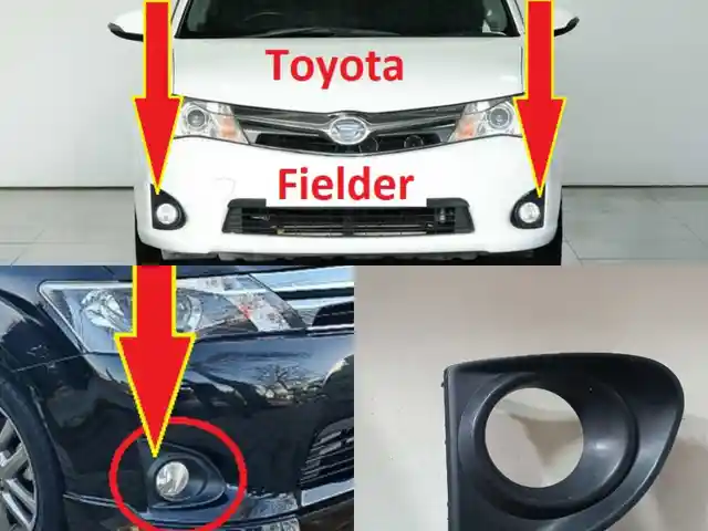 Накладки галогена от Toyota Fielder+Axio 2014г, Душанбе