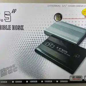 Внешний корпус Sata USB2.0 для жестки диска SSD HDD 3.5мм, Душанбе