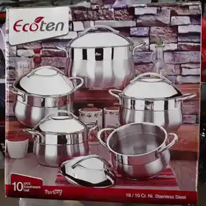 Набор кастрюль Ecoten e241, Душанбе