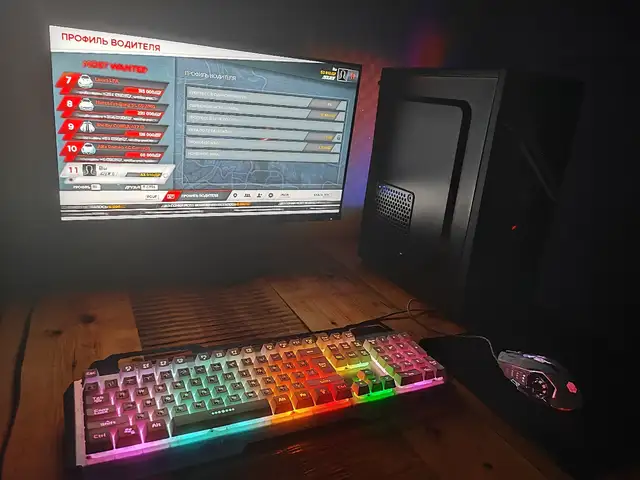 Игровой ПК/ i7 7700/GTX 1080/16Gb ОЗУ/AOC24 240Ghz FullHD IPS, Душанбе