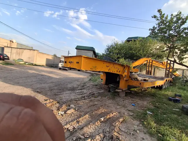 Низкорамный трал - полуприцеп, Душанбе