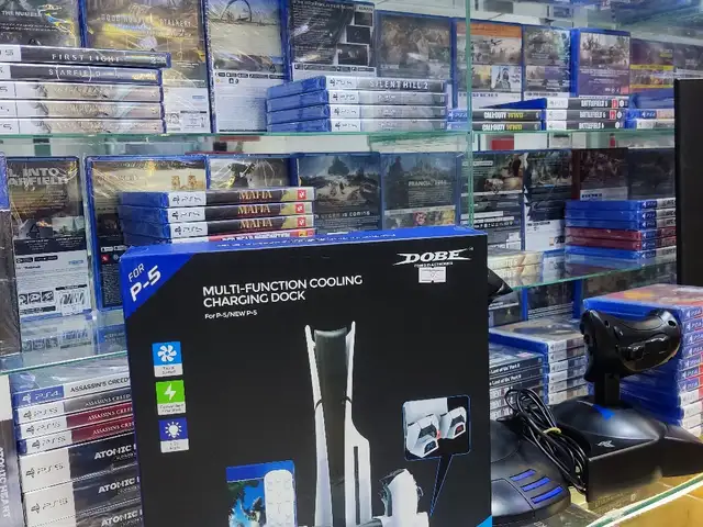 Станция Multi-function cooling Charging dock для PlayStation 5, Душанбе