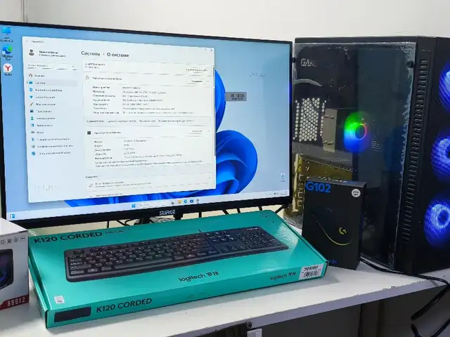Персональный компьютер core i5-12400/ SSD 512 GB/ RAM 16 GB/ GPU R7 4 GB, Душанбе