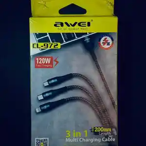 Кабель awei 3in1, Душанбе