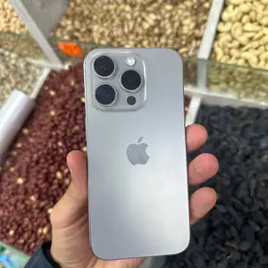 Apple iPhone 15 Pro, 256 gb, White Titanium, Душанбе