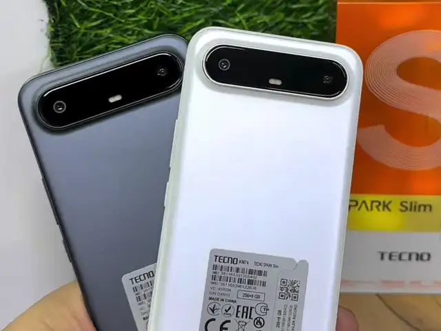 Tecno Spark Slim 8+8/256Gb white, Душанбе