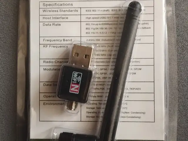 Wifi адаптер, Хуҷанд