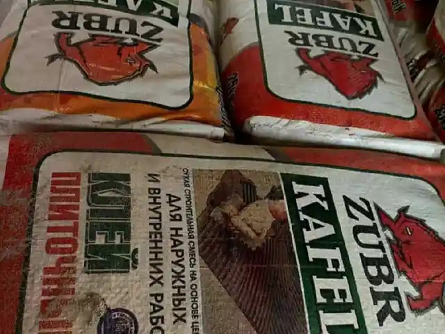 Плиточный клей Zubr, Душанбе