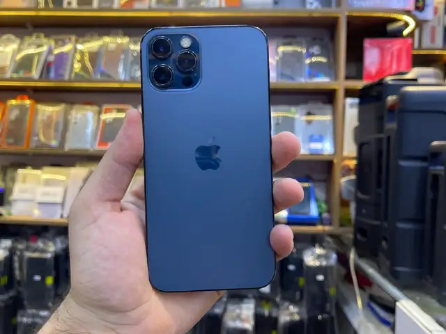 Apple iPhone 12 pro, 128 gb, Pacific Blue, Хуҷанд