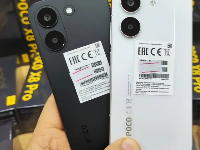 Xiaomi Poco X8pro 5G 8/256Gb black, Душанбе