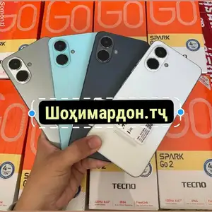 Tecno Spark Go 2 3+3/6/64Gb Global Version 2025, Душанбе