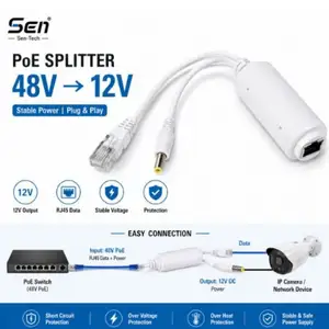 Инвертор poe repeater вход 48v выход 12v, Душанбе