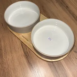 Керамическая двойная миска для кошек и собак, Душанбе
