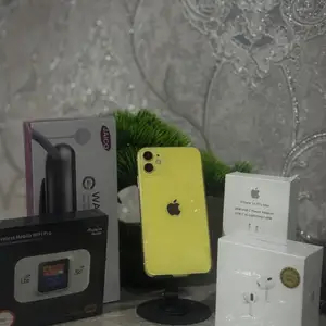Apple iPhone 11, 64 gb, Yellow, Душанбе