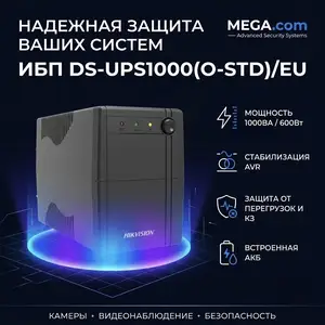 ИБП DS-UPS1000 O-STD/EU, Хуҷанд