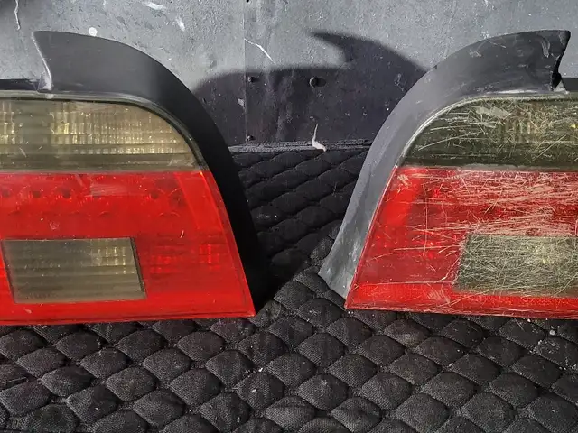 Фонарь на BMW, Худжанд