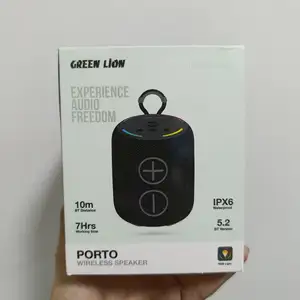 Портативная колонка Green Lion Porto Wireless Speaker черный, Душанбе