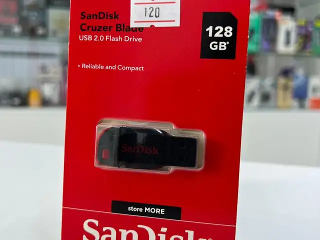 Флеш-накопитель SanDisk Cruzer Blade USB 128gb, Душанбе